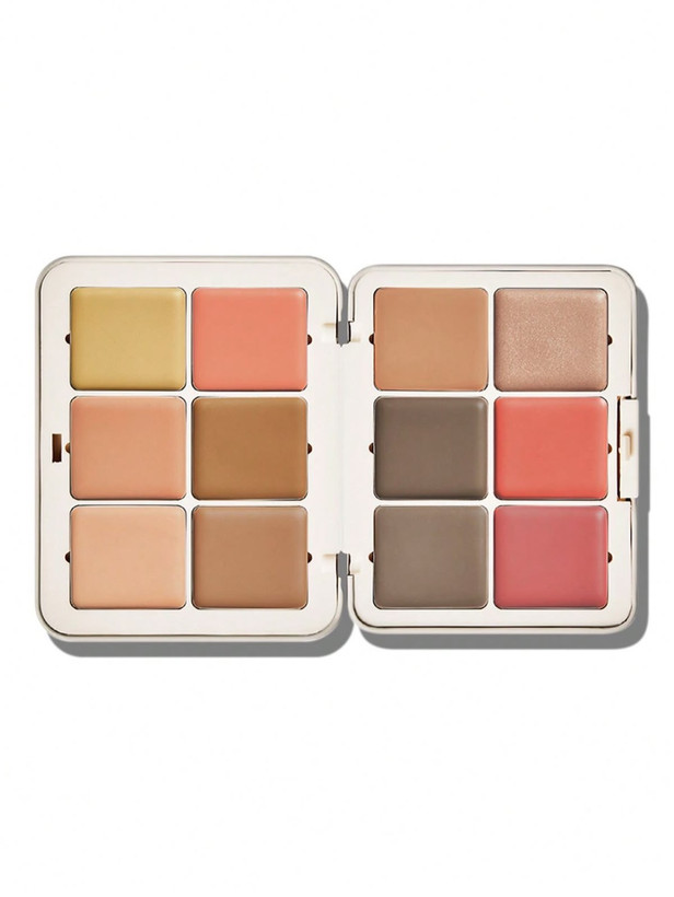پالت صورت ۱۲ رنگ چند منظوره شیگلم (SHEGLAM) مدل All About - رنگ Mocha Sculpt