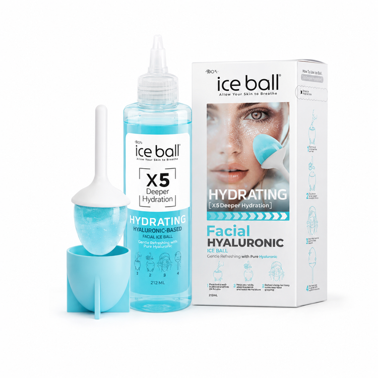 ژل آیس بال صورت Ice Ball با ماساژور یخی در سه مدل X5، X8 و X10، حجم ۲۱۲ میلیلیتر