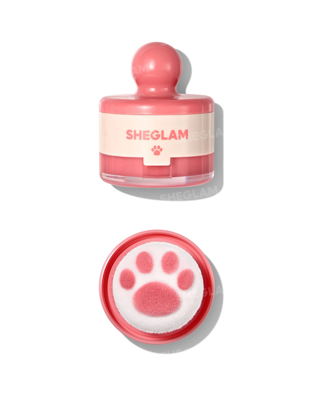 رژگونه پنجه گربهای شیگلم مدل Cutie Paw Blush Stamp با جلوه مات، وزن ۳ گرم