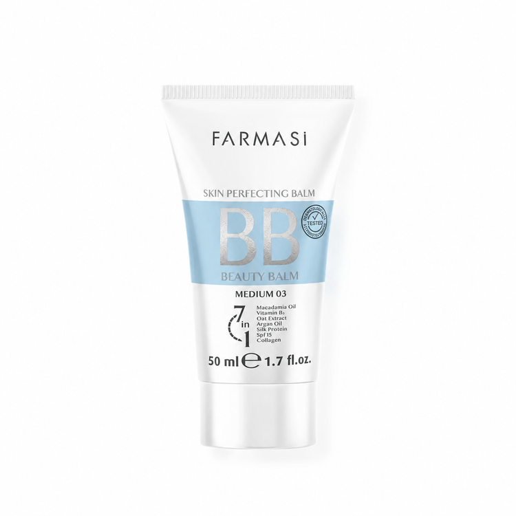 بیبی کرم فارماسی مدل Beauty Balm با پوشانندگی طبیعی و SPF 15، حجم ۵۰ میلیلیتر
