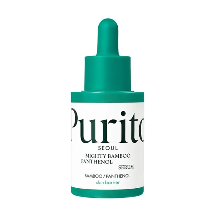 سرم ترمیم کننده و تسکین دهنده بامبو پیوریتو Purito Mighty Bamboo Panthenol Serum Moisture Barrier Repair