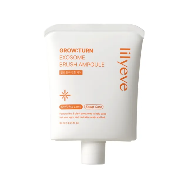 سرم اسکالپ محرک رشد مو لیلیوئه  LILYEVE GrowTurn Exosome Brush Ampoule Refill 90ml
