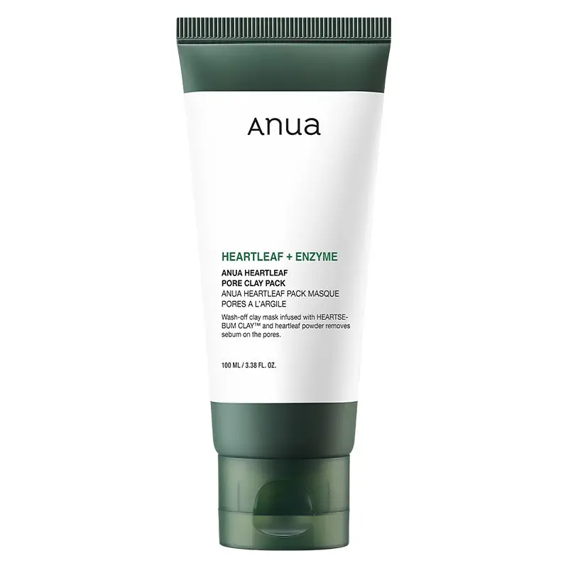 ماسک کنترل منافذ و چربی خاک رس آنوا  Anua Heartleaf Pore Clay Pack