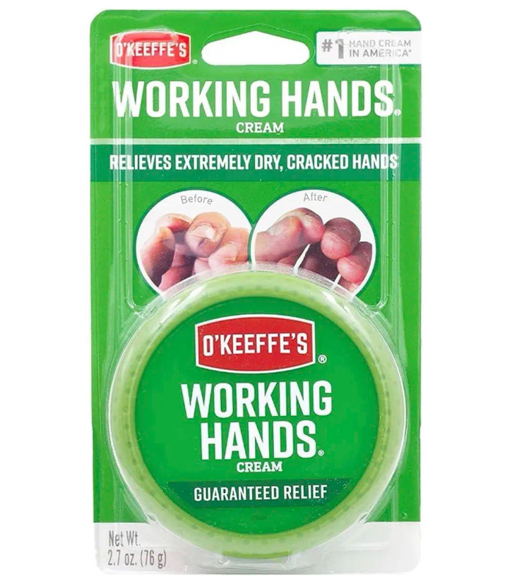 کرم ترمیم کننده فوقالعاده قوی دست اوکیفس مخصوص ترک انگشت دست و پا O'Keeffe's Working Hands Hand Cream