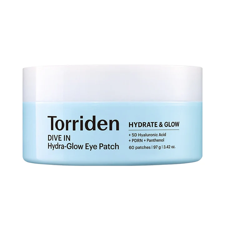 پچ دورچشم آبرسان و روشن‌کننده توریدن مدل DIVE IN Hydra-Glow  Torriden DIVE IN Hydra-Glow Eye Patch