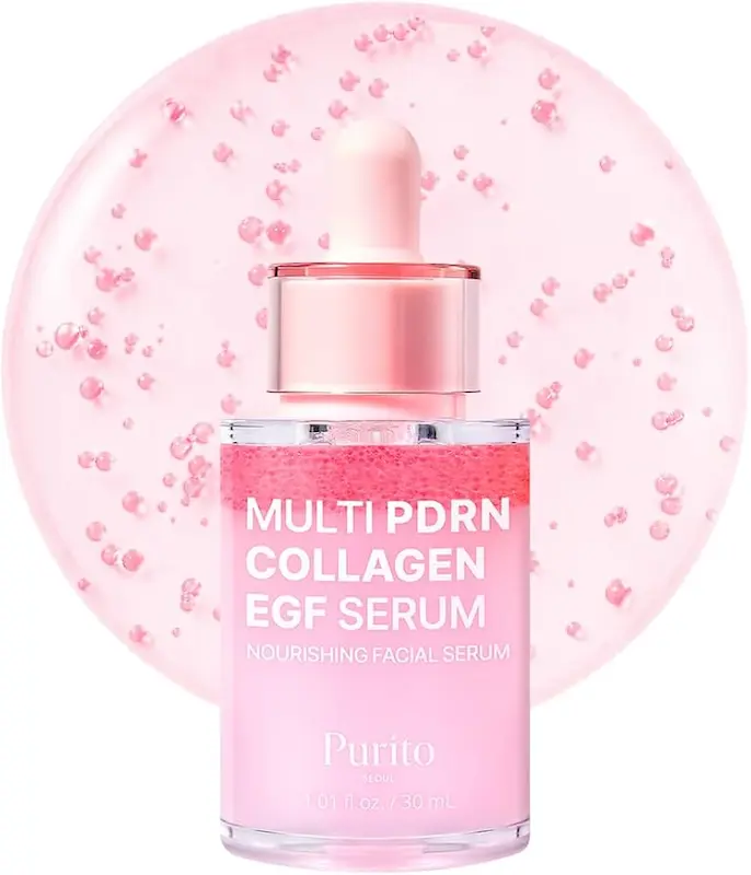 سرم Multi PDRN Collagen EGF پیوریتو جوانساز، ترمیم‌کننده و تقویت‌کننده پوست  Purito Seoul Multi PDRN Collagen EGF Serum