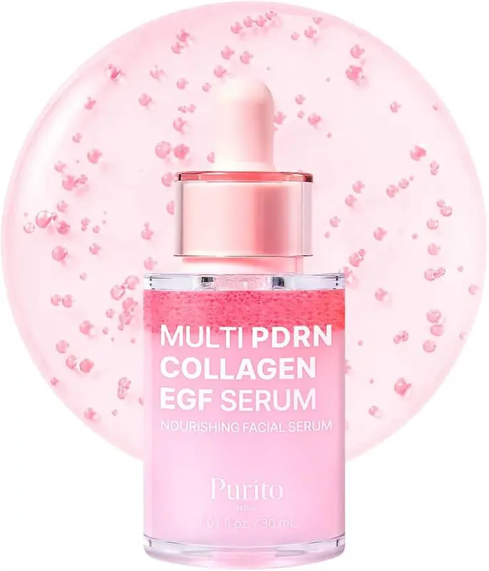 سرم Multi PDRN Collagen EGF پیوریتو جوانساز، ترمیمکننده و تقویتکننده پوست Purito Seoul Multi PDRN Collagen EGF Serum