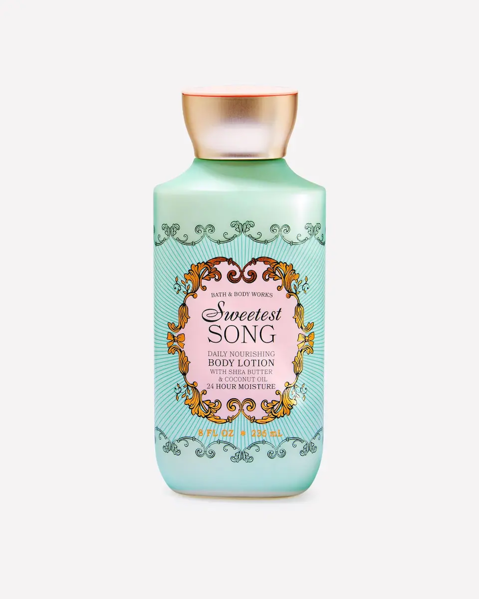 لوسیون بدن مدل Sweetest Song بادی ورکز  Bath & Body Works Women's Sweetest Song Body lotion