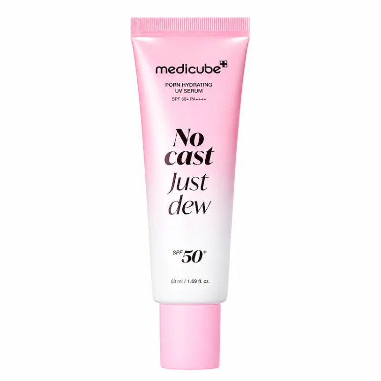 سرم ضدافتاب مدیکوب Pdrn روشن کننده و جوانساز Medicube PDRN Hydrating UV Serum SPF 50+ PA++++