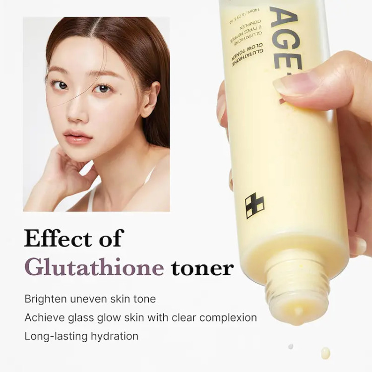 تونر گلوتاتیون مدیکوب روشن کننده و جوانساز پوست Medicube AGE-R Glutathione Glow Toner