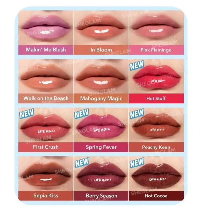 بالم لب حجم دهنده شیگلم (لیپ پلامپر) SHEGLAM POUT-PERFECT SHINE LIP PLUMPER - 2 g