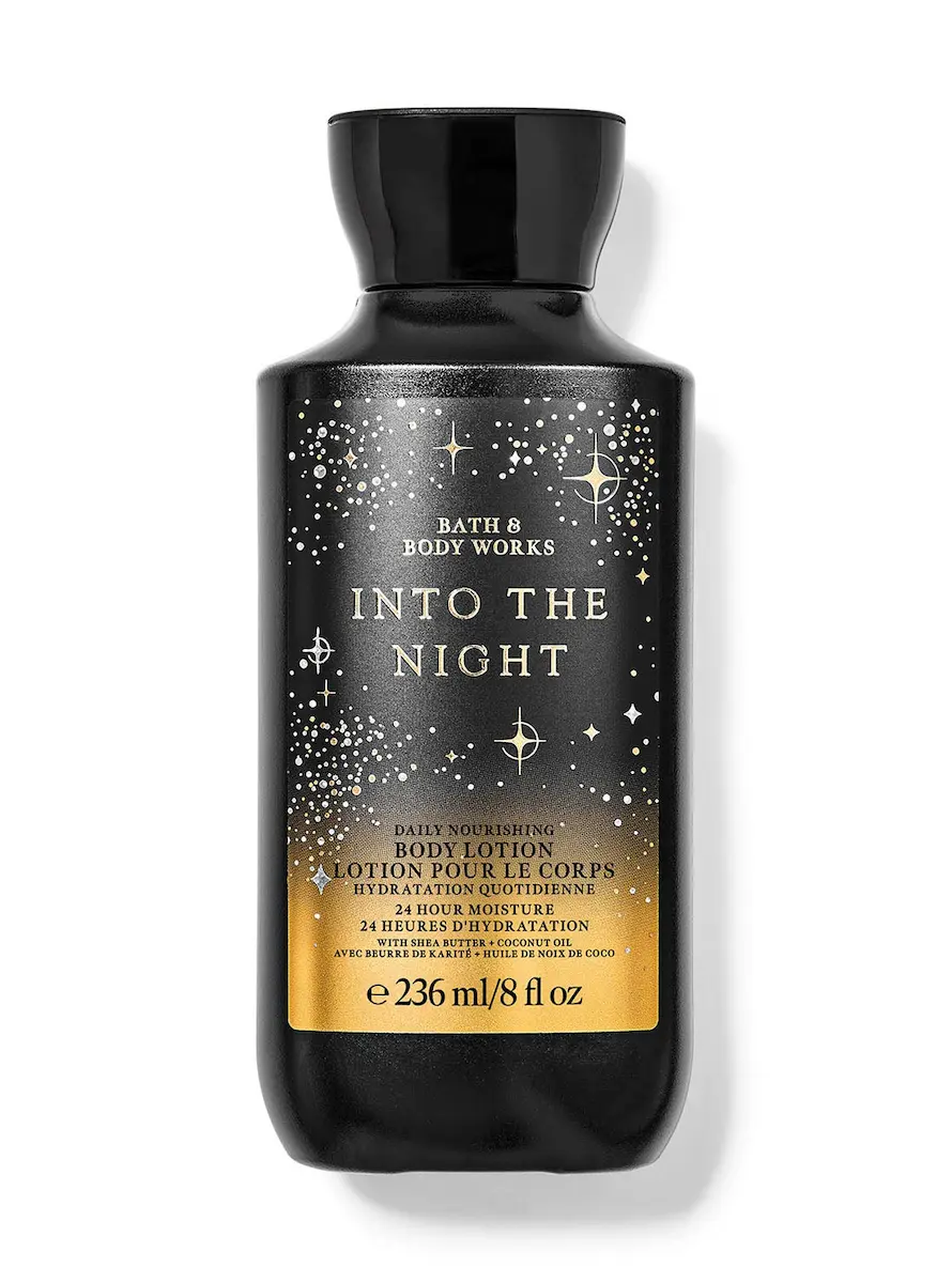 لوسیون بدن بث اند بادی رایحه اینتو د نایت حجم  bath and body works into the night lotion