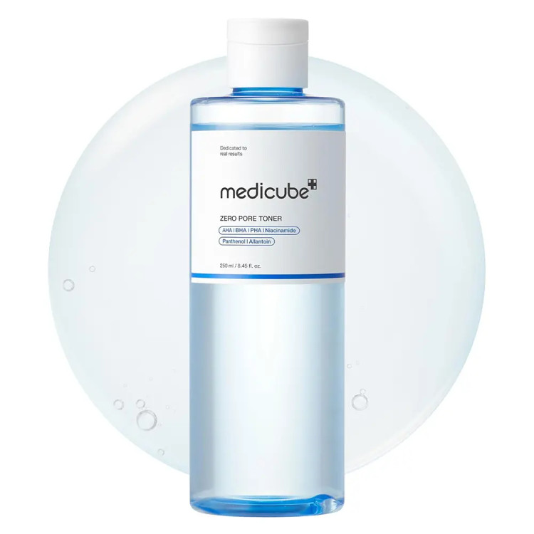 تونر کوچک کننده منافذ و لایه بردار مدیکوب Medicube Zero Pore Exfoliating & Hydrating Toner