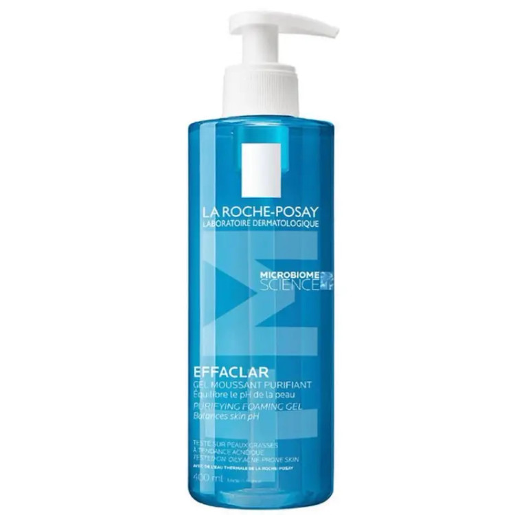 ژل شستشوی صورت لاروش پوزای افکلار : La Roche-Posay Effaclar - حجم: ۴۰۰میل