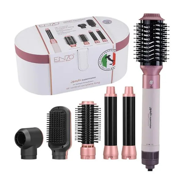 سشوار ایررپ 6 کاره انزو پرو طرح دایسون مدل 4133 ENZO PROFESSIONAL ITALY 6IN1 EN-4133
