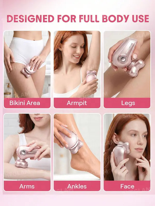 شیور ۵بعدی شیگلم صورت و بدن SHEGLAM Smooth Moves 5D Flash Electric Shaver