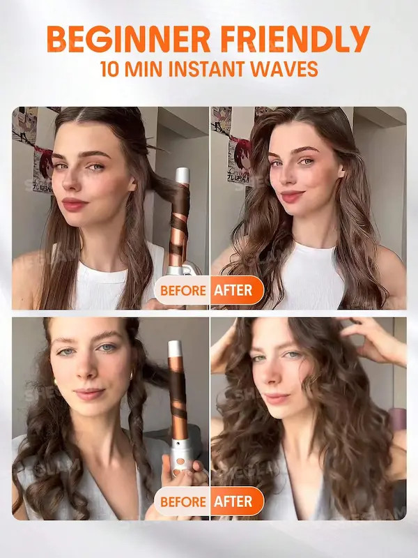فرکننده چرخشی جدید شیگلم Sheglam It-Curl Rotating Curling Iron