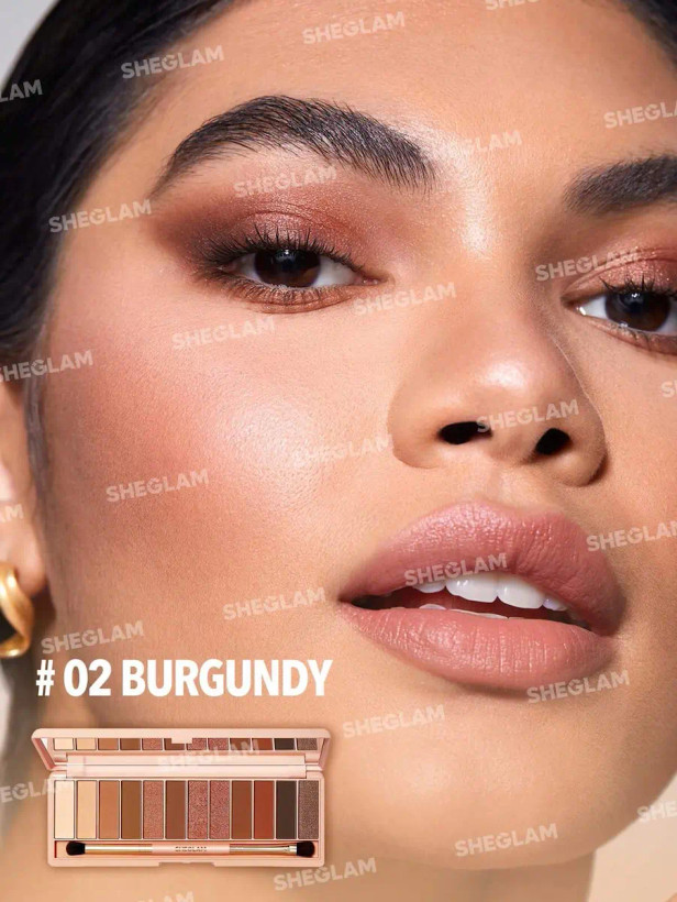 پالت سایه چشم شیگلم بورگاندی Sheglam Palette Burgundy